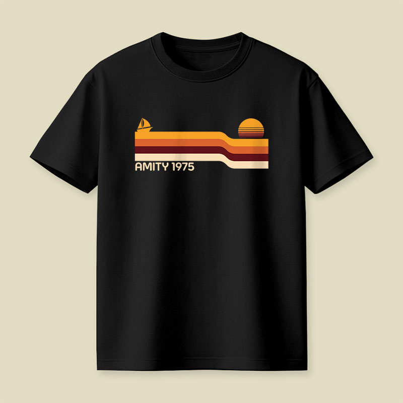 Retro Sunset 1975 Playful T-Shirt