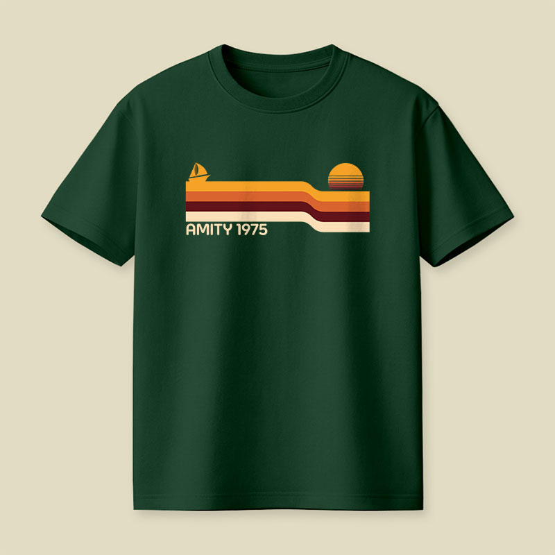 Retro Sunset 1975 Playful T-Shirt