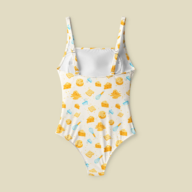 You Just Fold It In Tummy Control One Piece Swimsuit