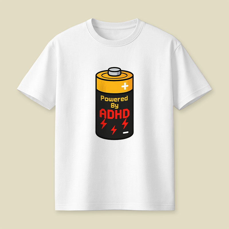 ADHD Battery Playful T-Shirt