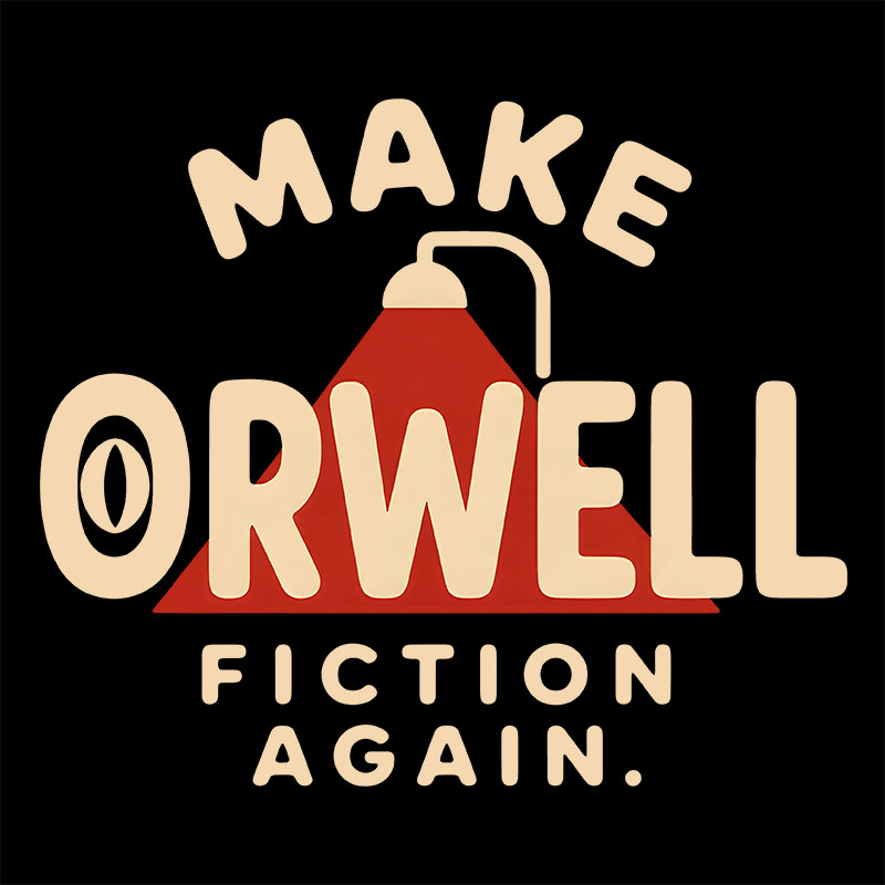 Make Orwell Fiction Again Geek Baby Tee