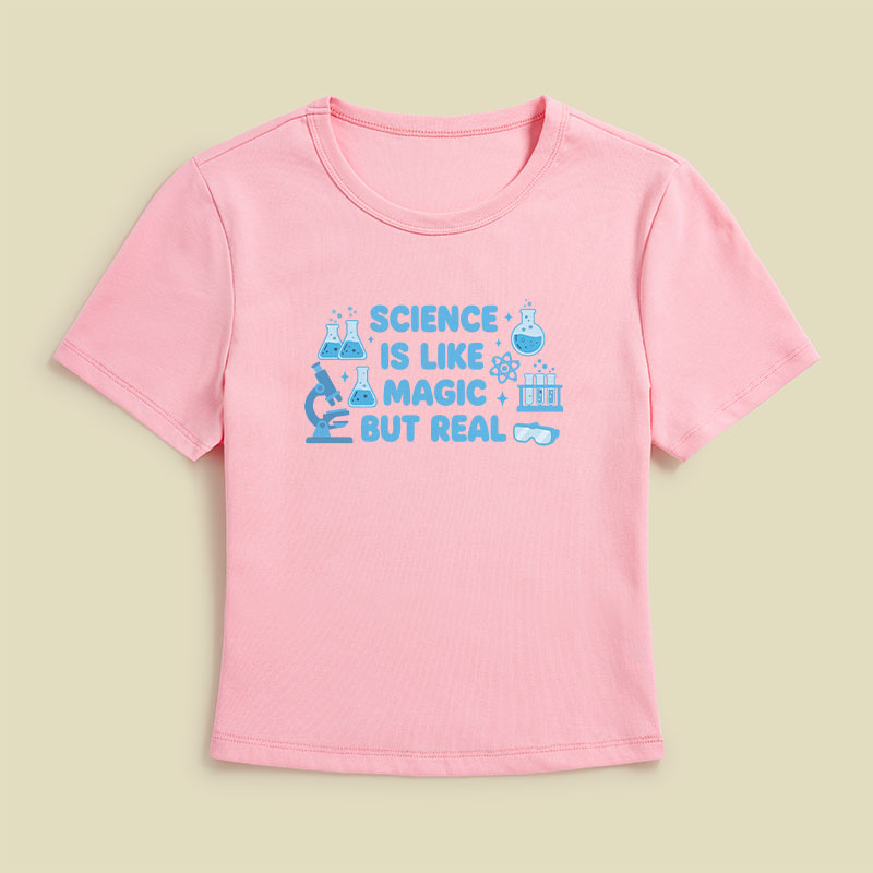 Science Is Like Magic But Real Geek Baby Tee