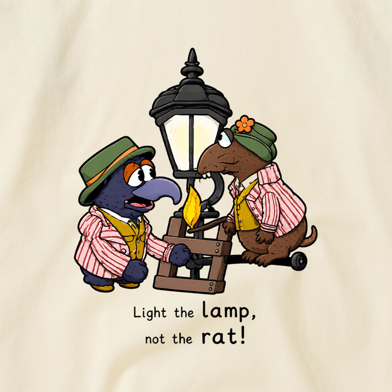 Light The Lamp Raglan T-shirt