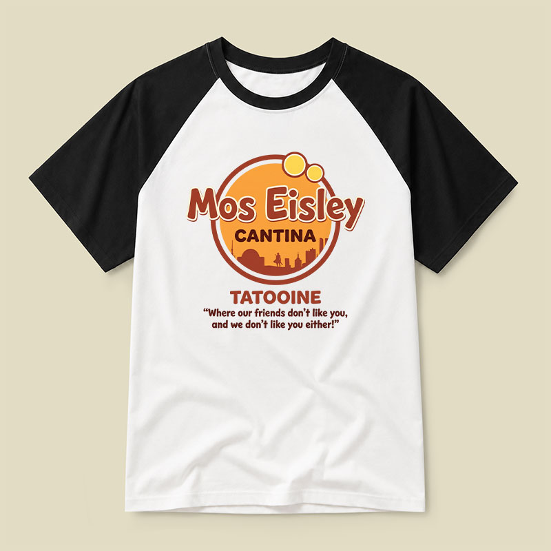 Mos Eisley Cantina Raglan T-shirt