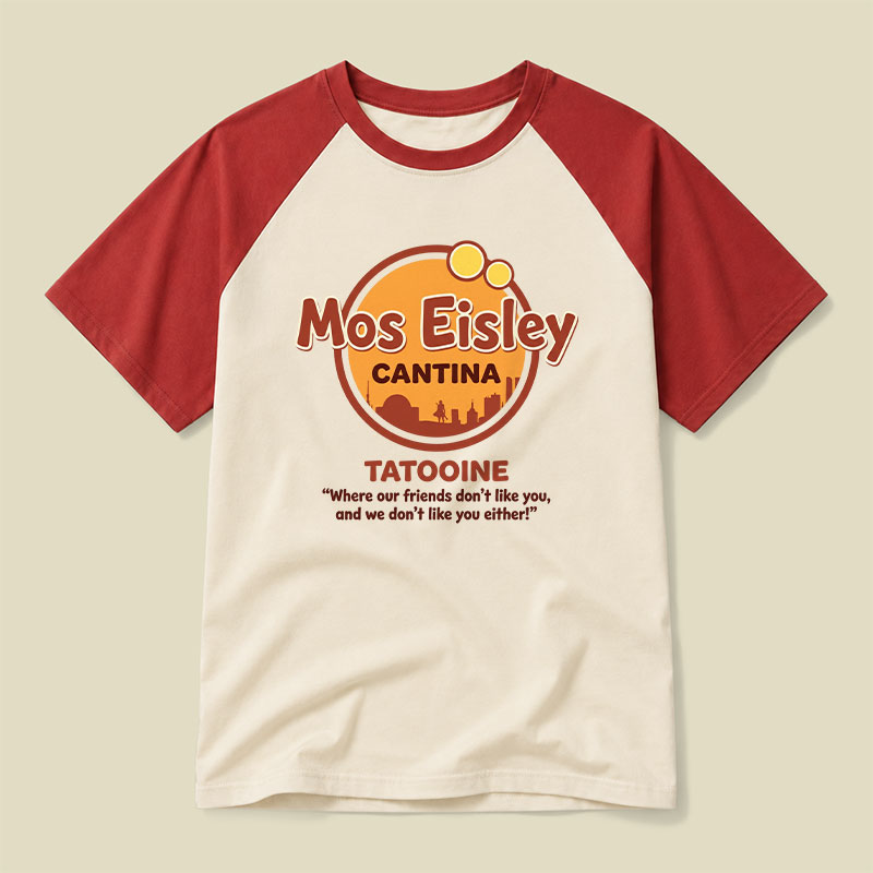 Mos Eisley Cantina Raglan T-shirt
