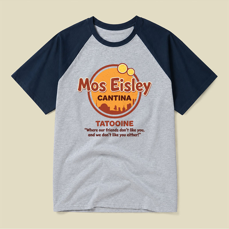Mos Eisley Cantina Raglan T-shirt