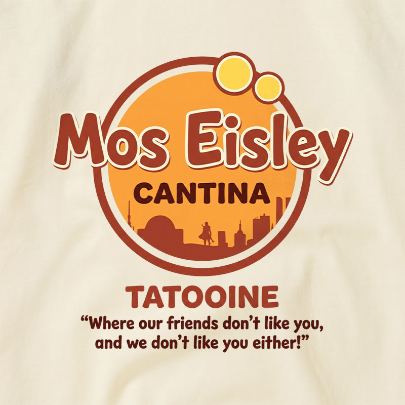 Mos Eisley Cantina Raglan T-shirt