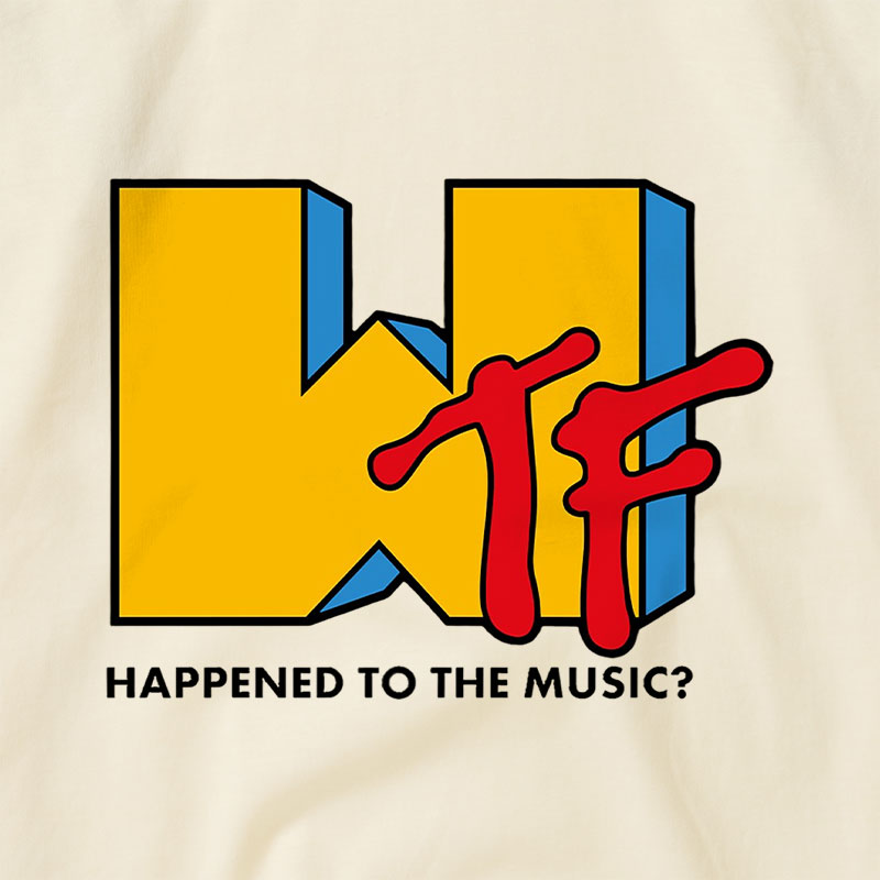 Wtf Happened To The Music Raglan T-shirt