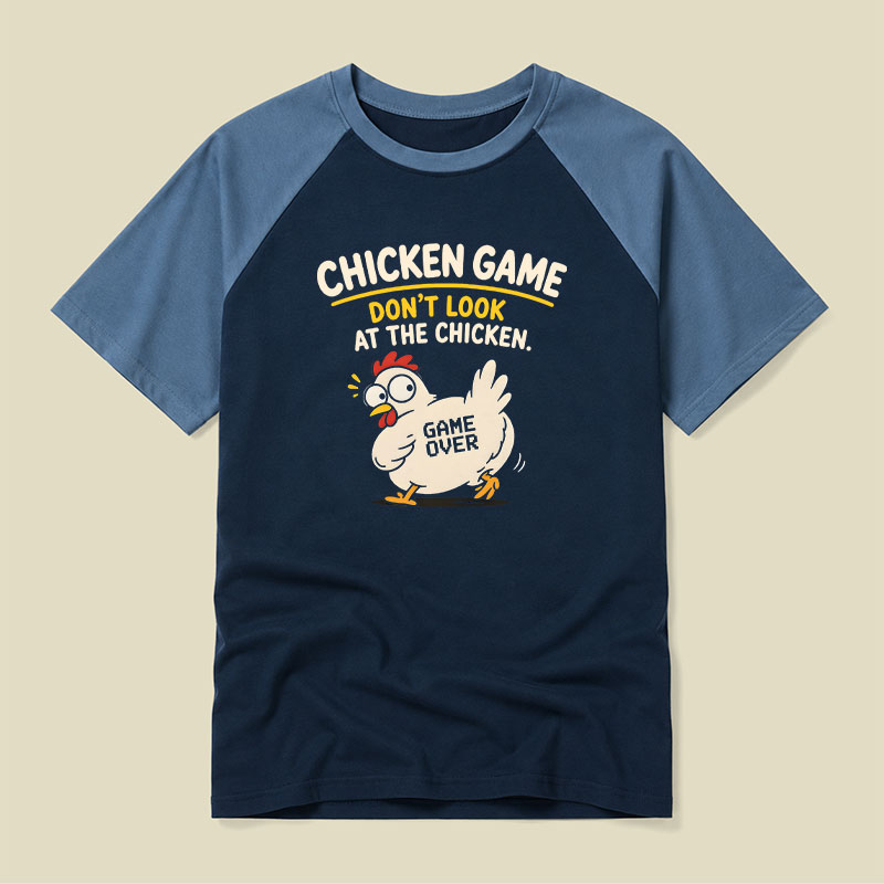 Chiken Game Raglan T-shirt