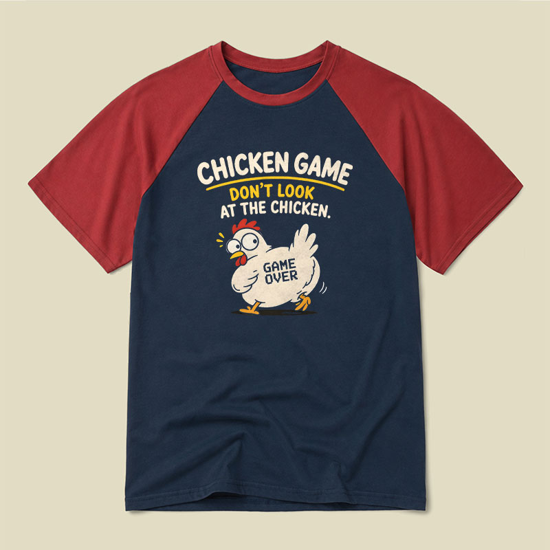 Chiken Game Raglan T-shirt