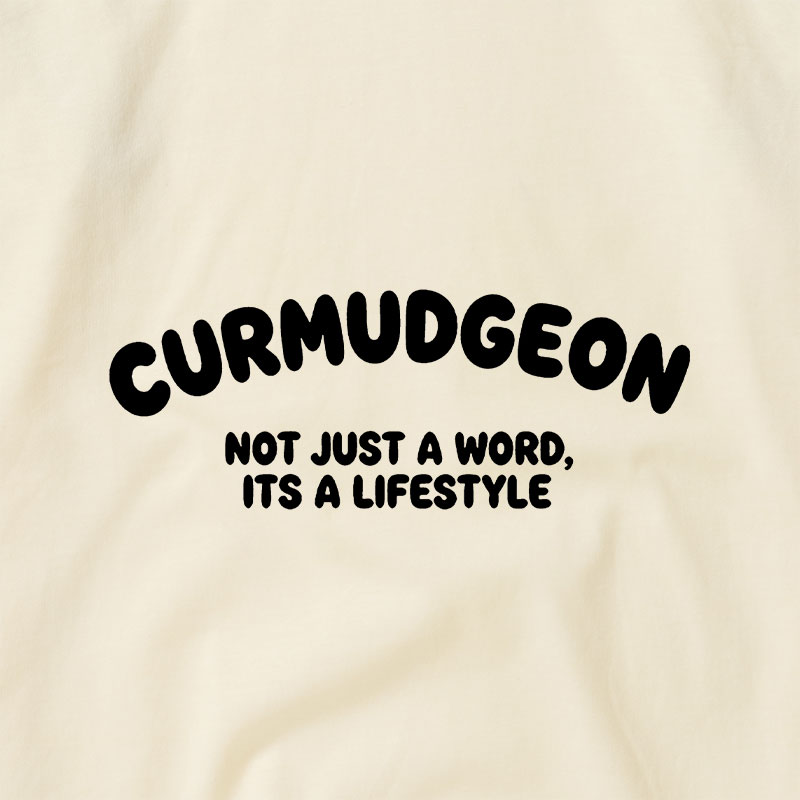 Curmudgeon Raglan T-shirt