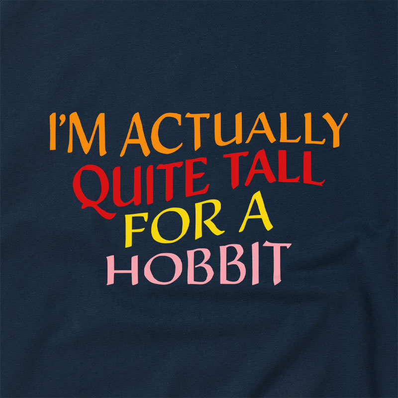 I Am Actually Quite Tall For A Hobbit Raglan T-shirt