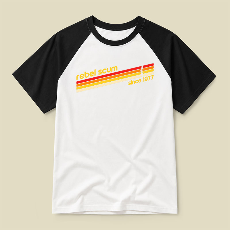Rebel Scum 1977 Raglan T-shirt