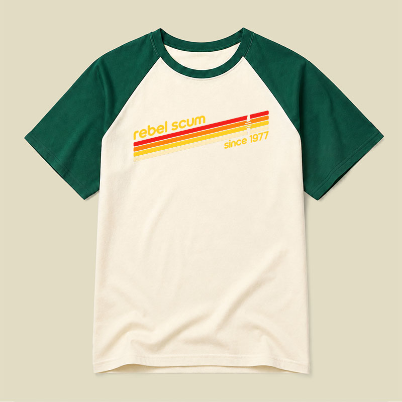 Rebel Scum 1977 Raglan T-shirt