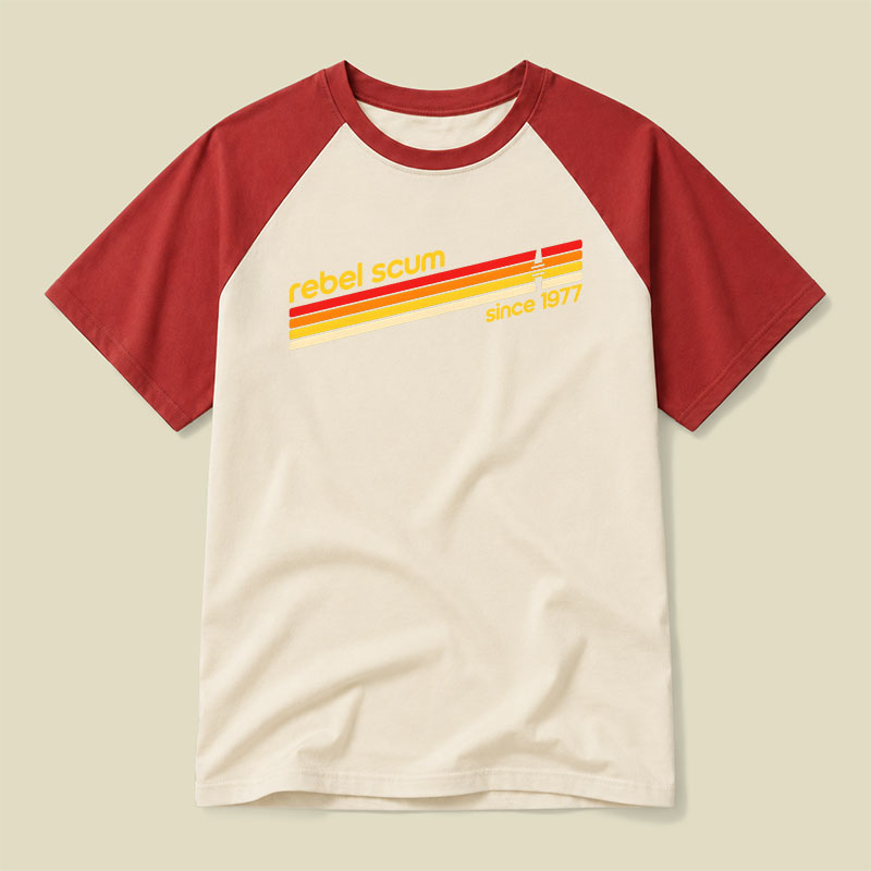 Rebel Scum 1977 Raglan T-shirt
