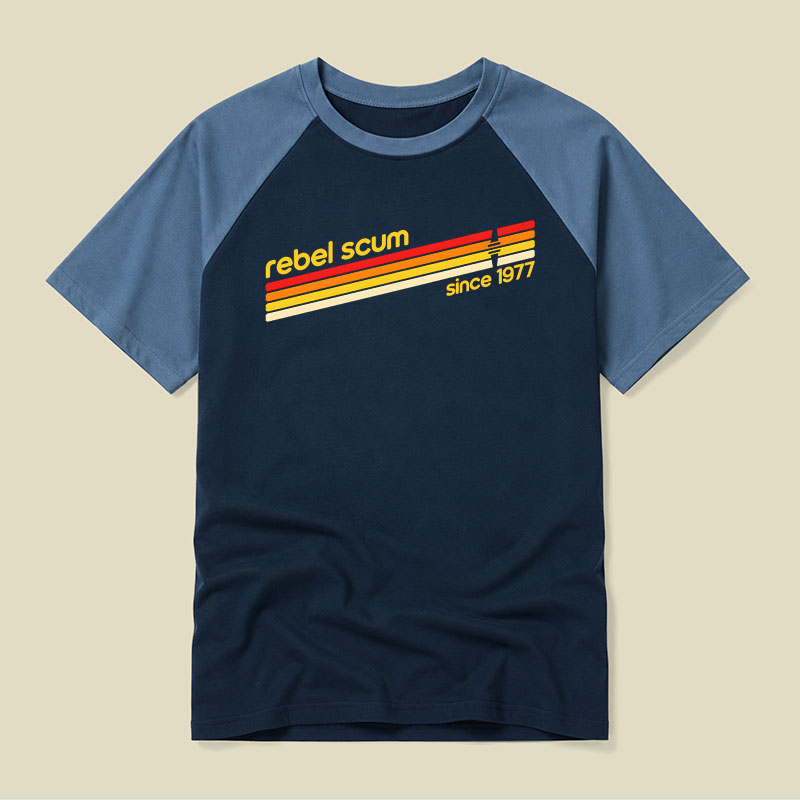 Rebel Scum 1977 Raglan T-shirt