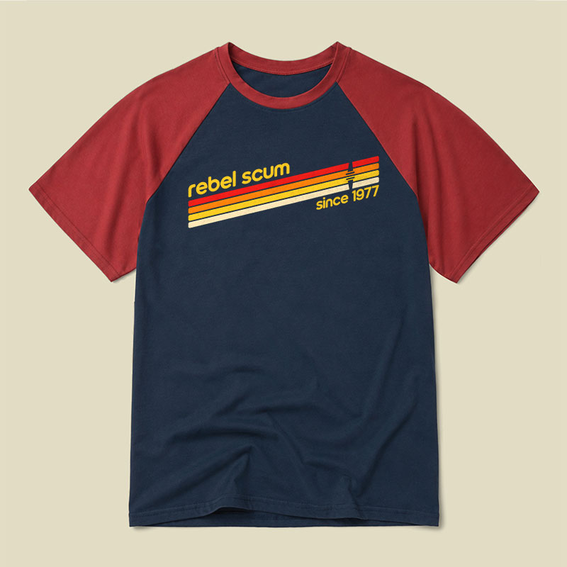 Rebel Scum 1977 Raglan T-shirt
