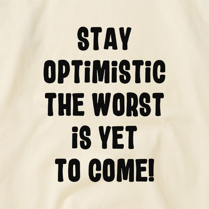 Stay Optimistic Raglan T-shirt
