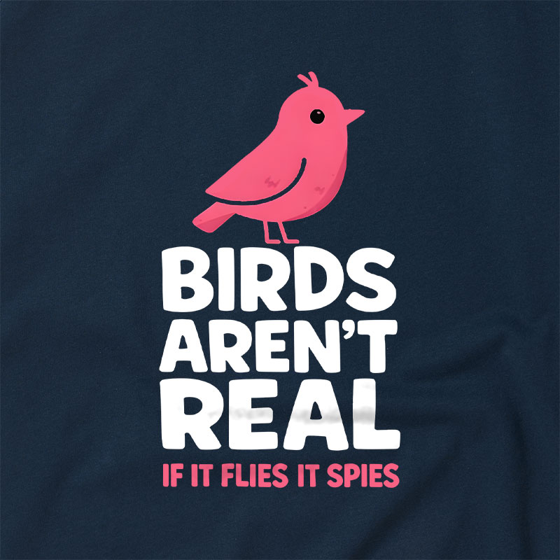 Vintage Birds Arent Real Raglan T-shirt