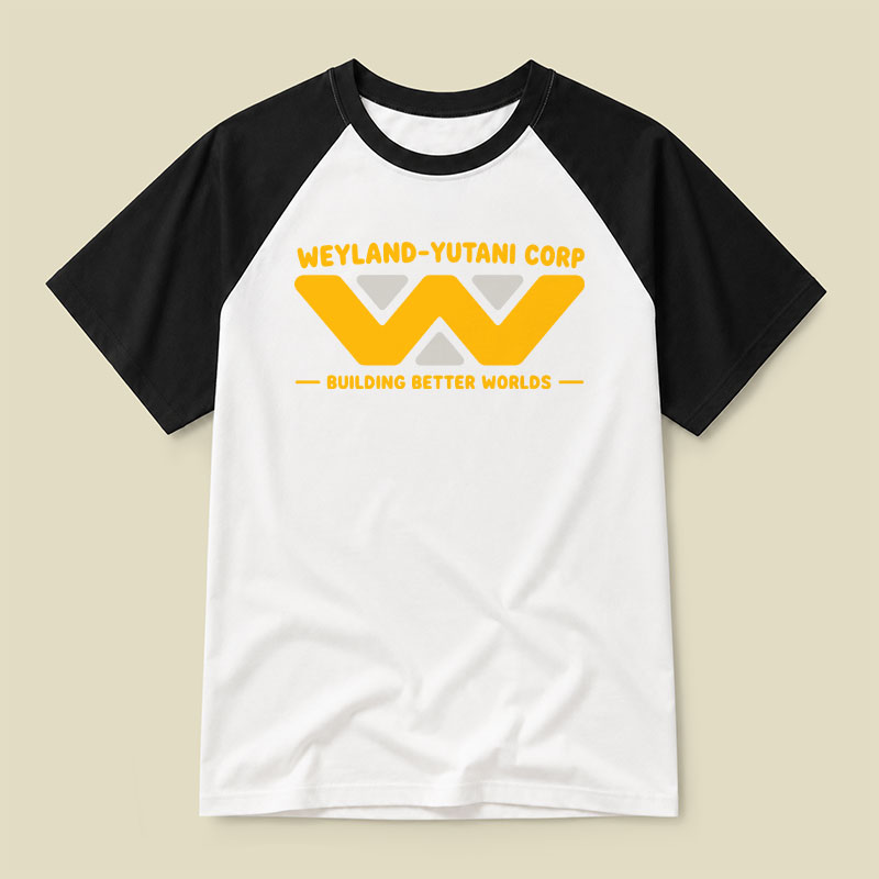 Weyland-Yutani Corp Building Better Worlds Raglan T-shirt