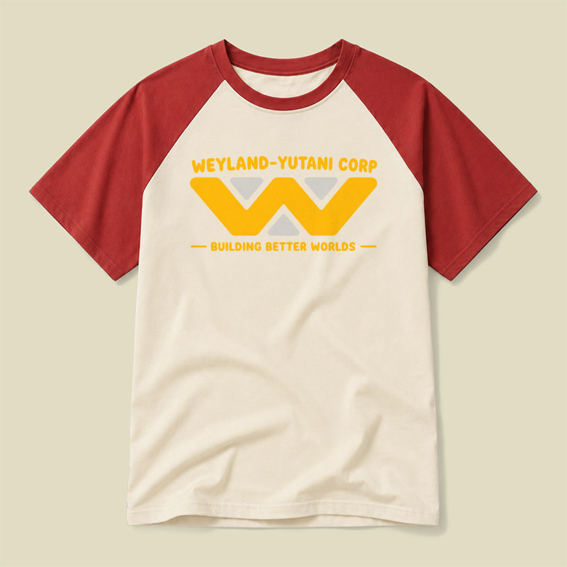 Weyland-Yutani Corp Building Better Worlds Raglan T-shirt