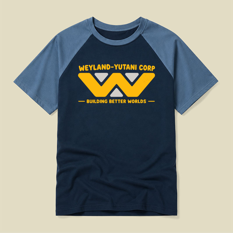 Weyland-Yutani Corp Building Better Worlds Raglan T-shirt