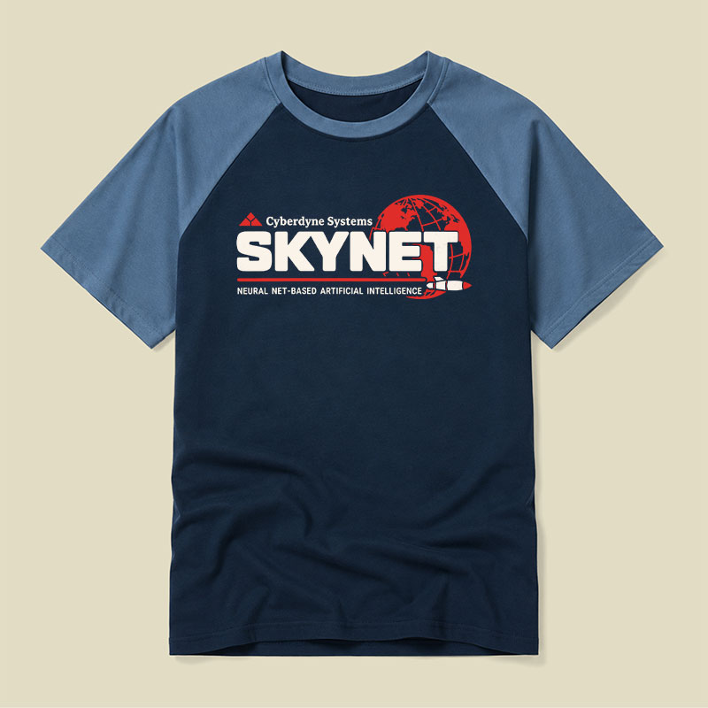 Skynet Cyberdyne Systems Raglan T-shirt