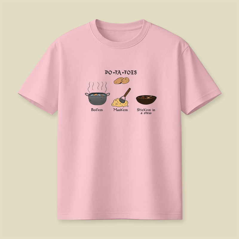 PO-TA-TOES Playful T-Shirt