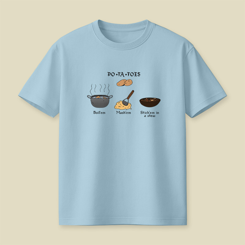PO-TA-TOES Playful T-Shirt