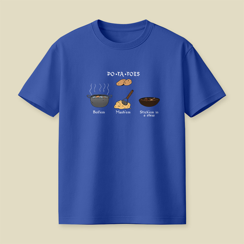 PO-TA-TOES Playful T-Shirt
