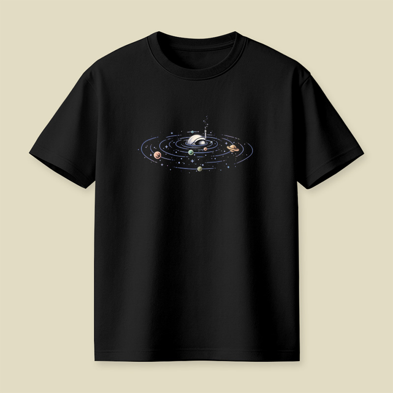 Ripples In Space Playful T-Shirt