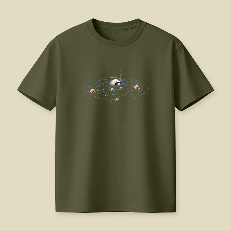 Ripples In Space Playful T-Shirt