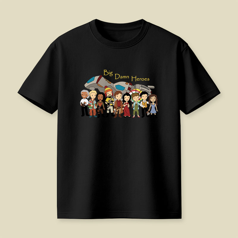 Big Damn Heroes Playful T-Shirt
