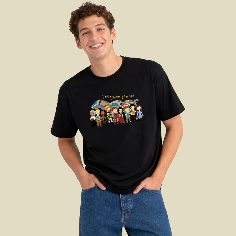 Big Damn Heroes Playful T-Shirt