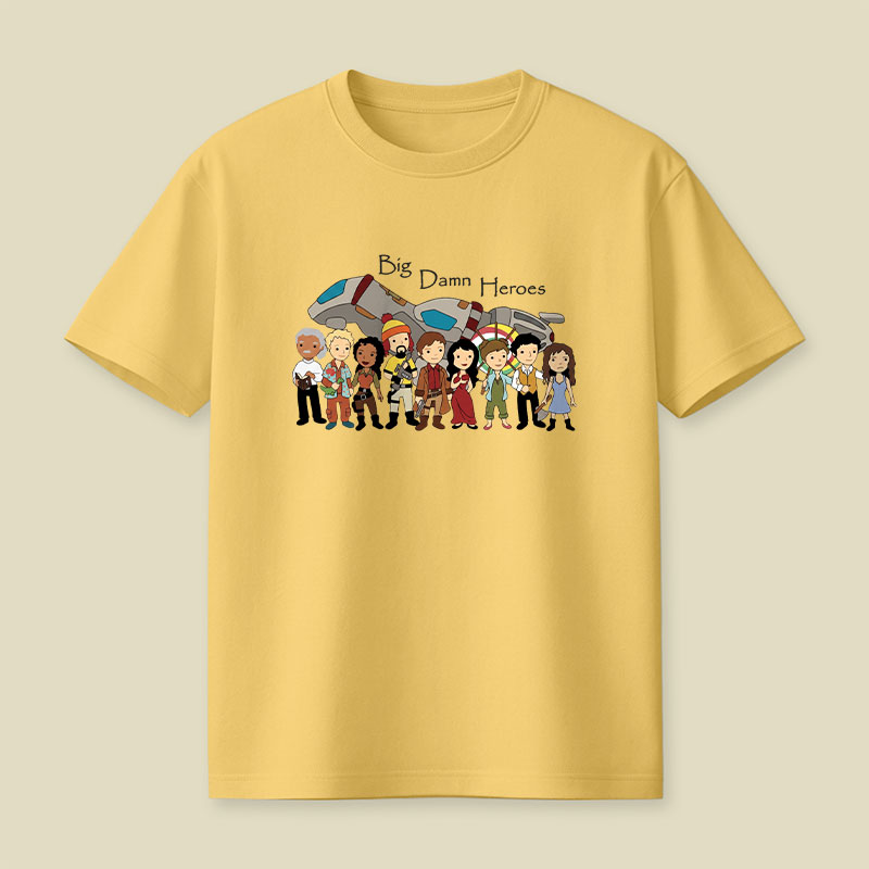 Big Damn Heroes Playful T-Shirt