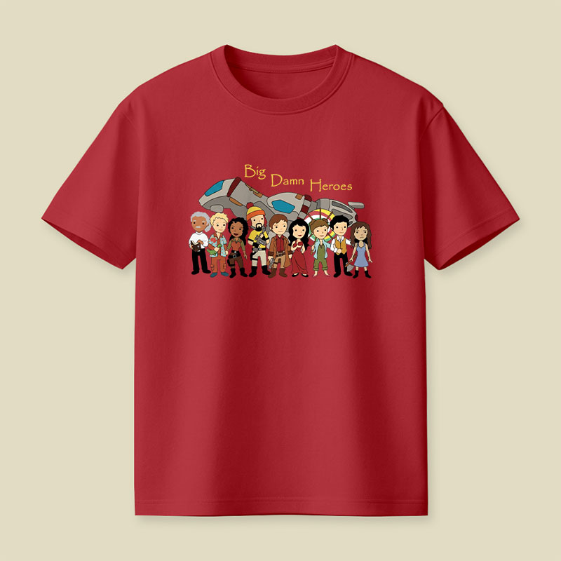 Big Damn Heroes Playful T-Shirt