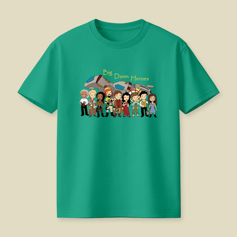 Big Damn Heroes Playful T-Shirt