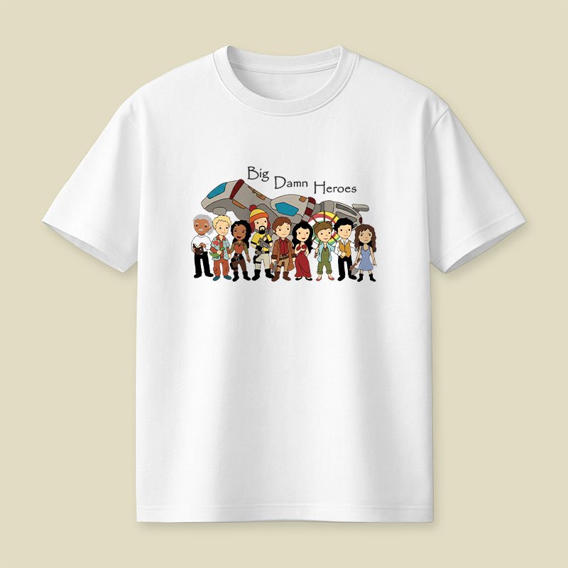 Big Damn Heroes Playful T-Shirt