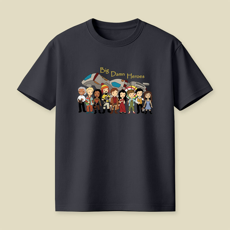 Big Damn Heroes Playful T-Shirt