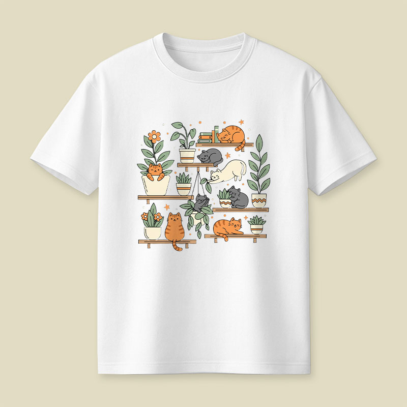 Kitten Garden Playful T-Shirt