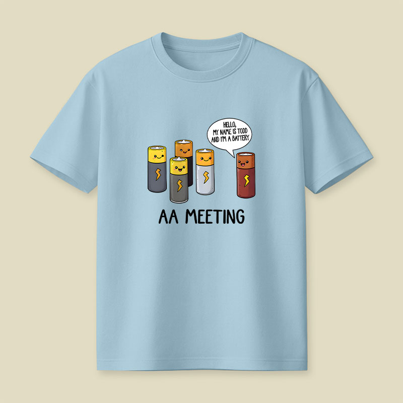AA MEETING Playful T-Shirt