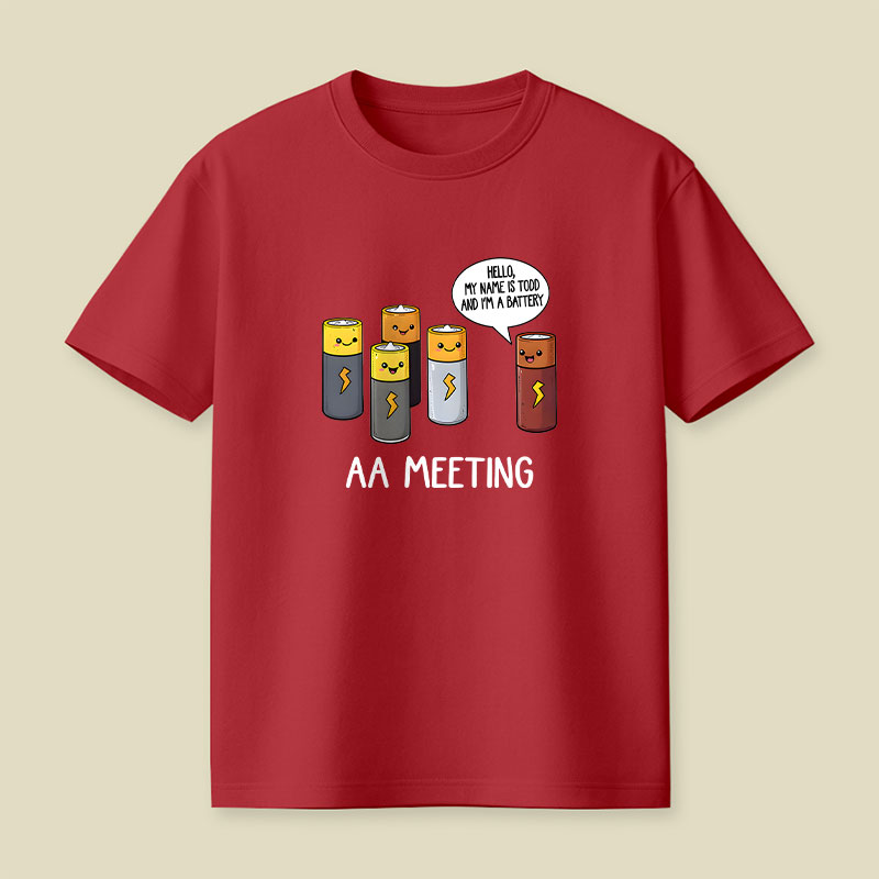 AA MEETING Playful T-Shirt