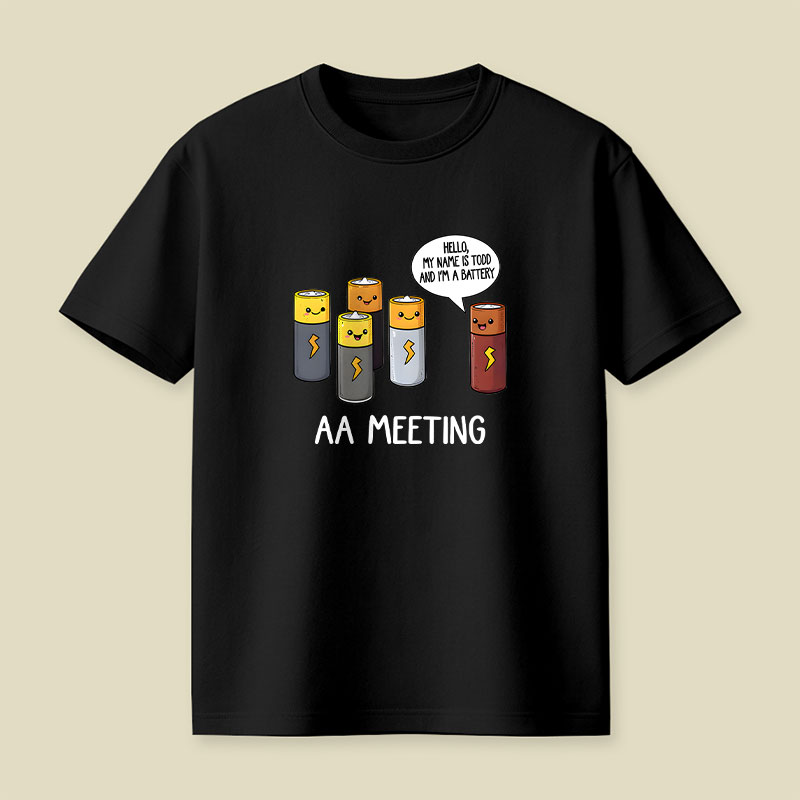 AA MEETING Playful T-Shirt