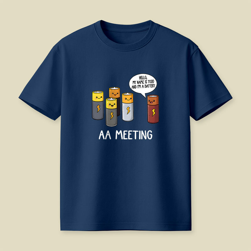 AA MEETING Playful T-Shirt