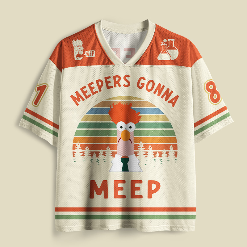 Meepers Gonna Meep Playful Mesh Jersey