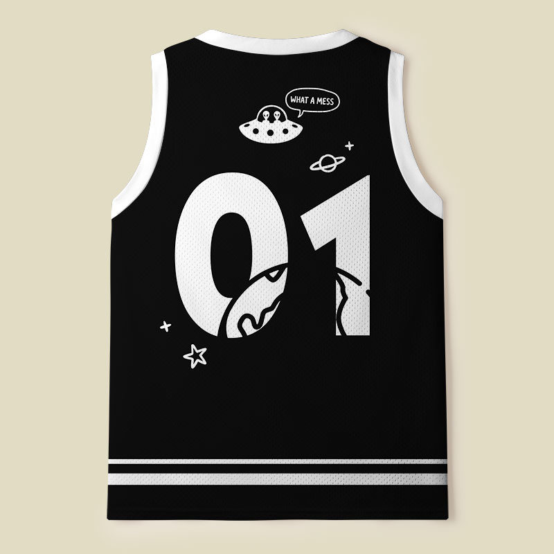 What A Mess Mesh Tank Top