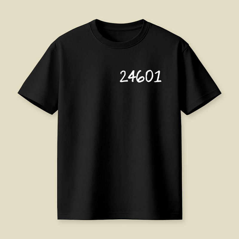 24601 Minimal Typography Playful T-Shirt