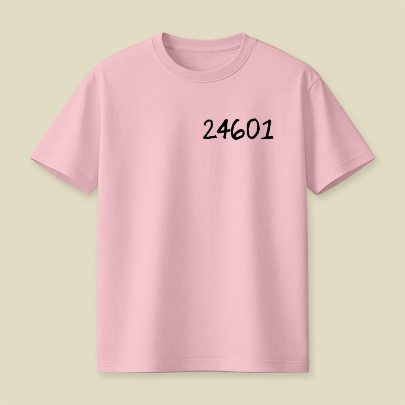 24601 Minimal Typography Playful T-Shirt