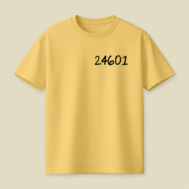 24601 Minimal Typography Playful T-Shirt