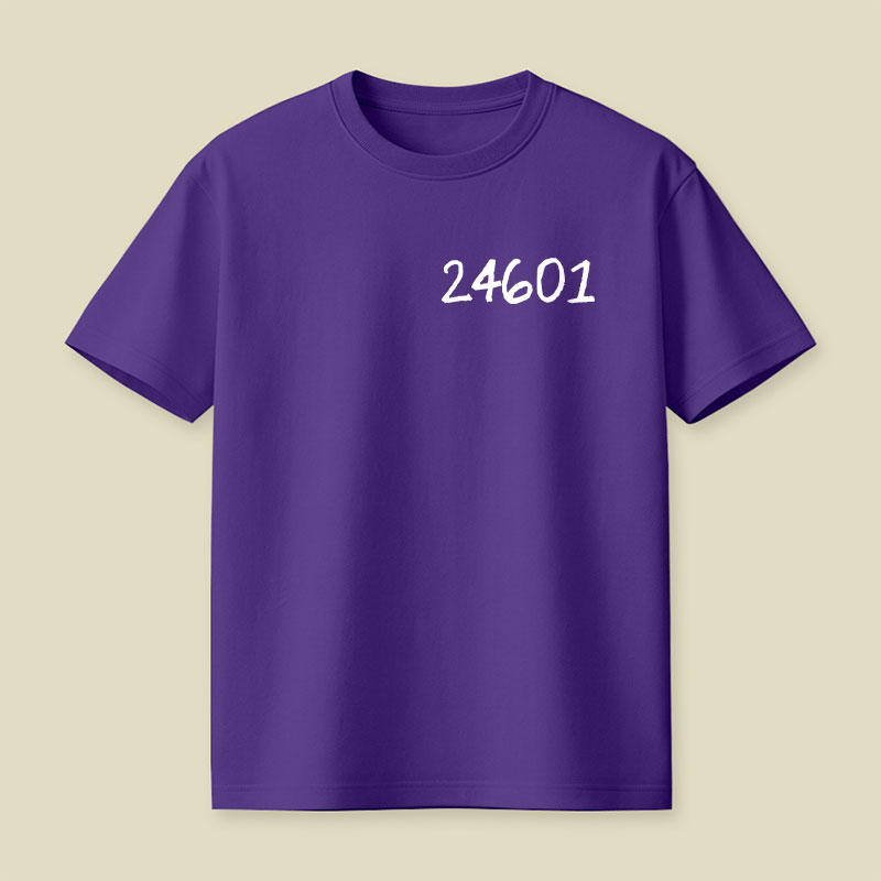 24601 Minimal Typography Playful T-Shirt